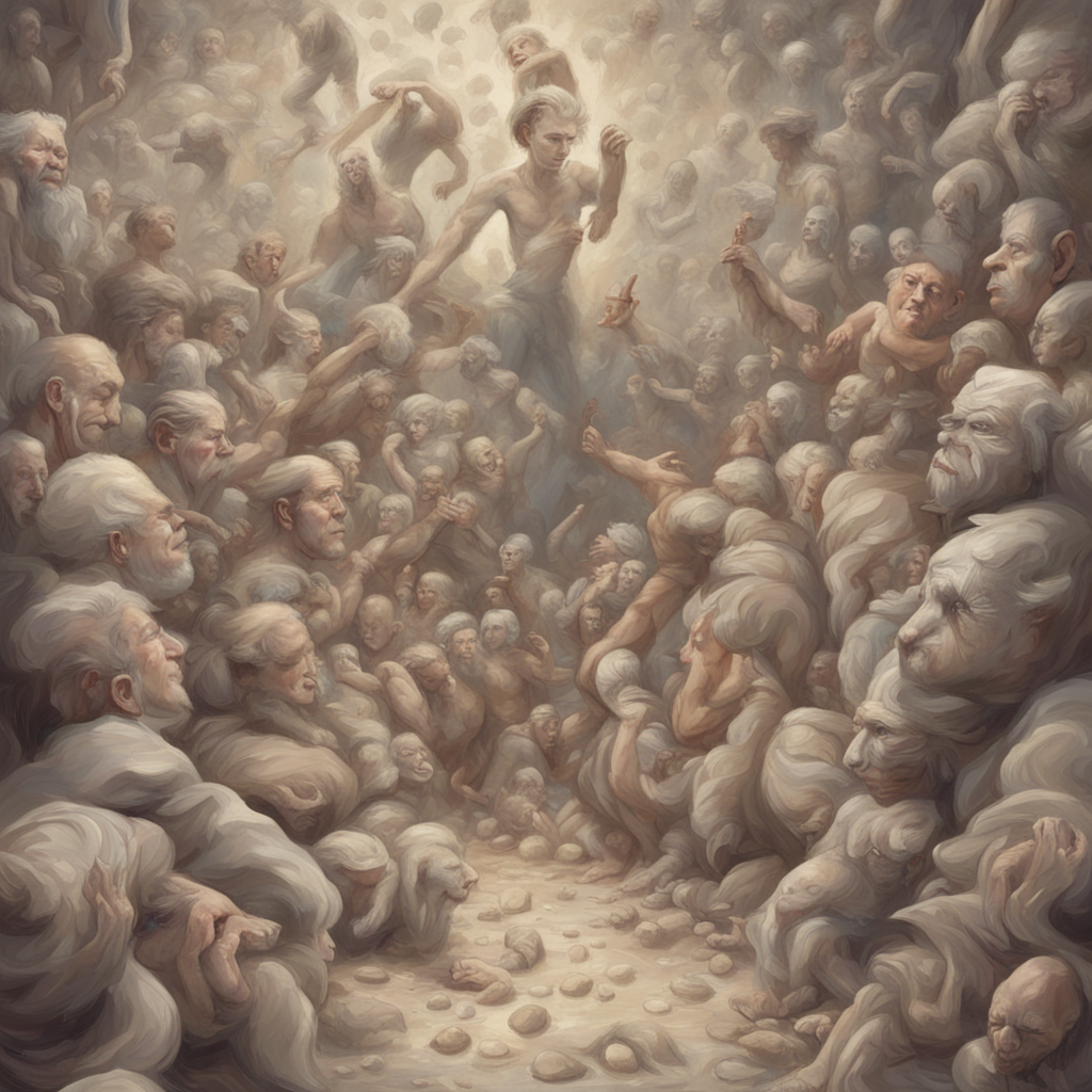 Artwork illustration for "The Cycle Inevitability", verse number 36 from the Dao DeGen collection