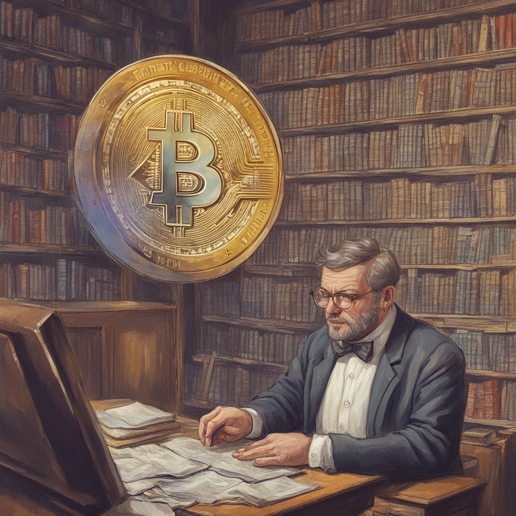 Artwork illustration for "The Wisdom Paradox", verse number 71 from the Dao DeGen collection